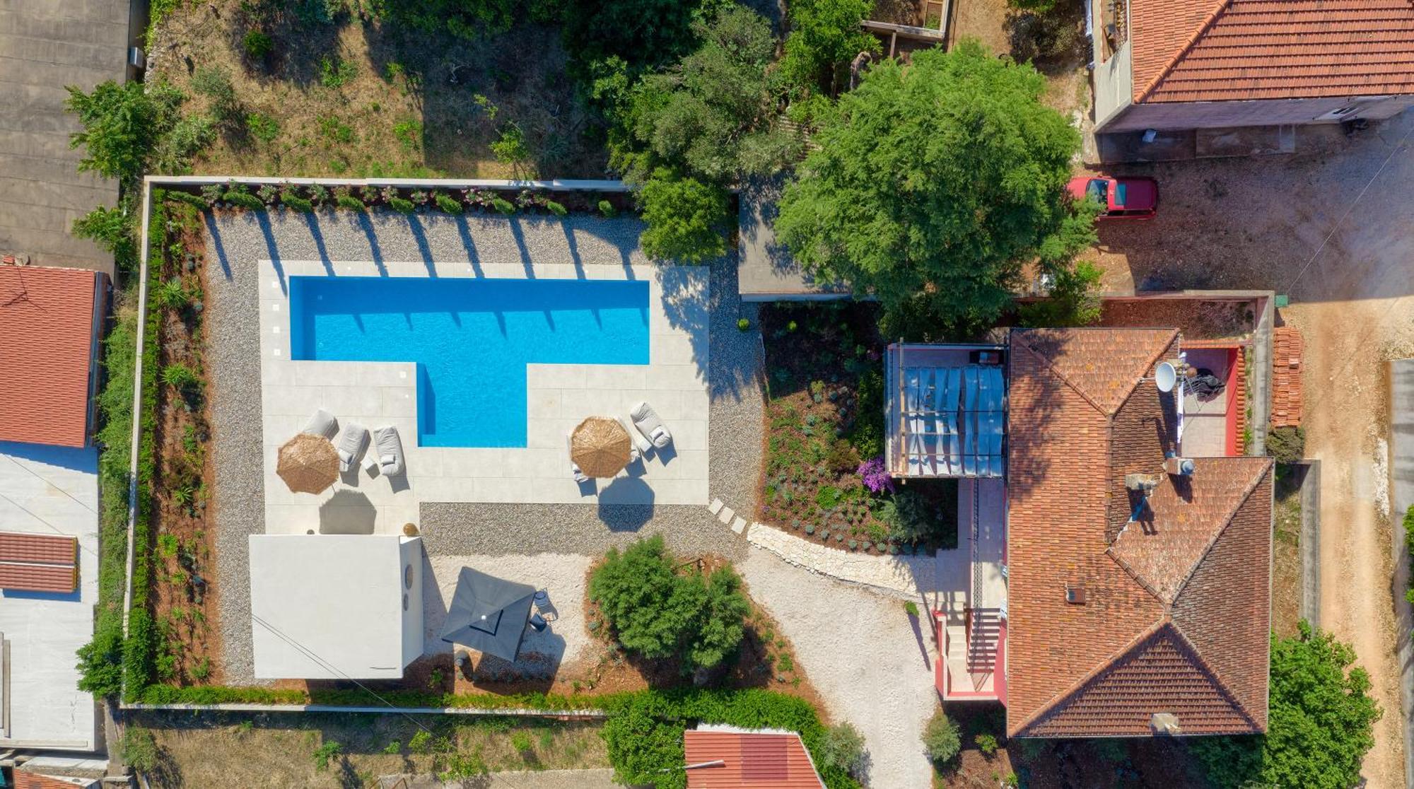 Hvar Luxury Villa And Pool With View In Heart Of Stari Grad Stari Grad  Exteriér fotografie