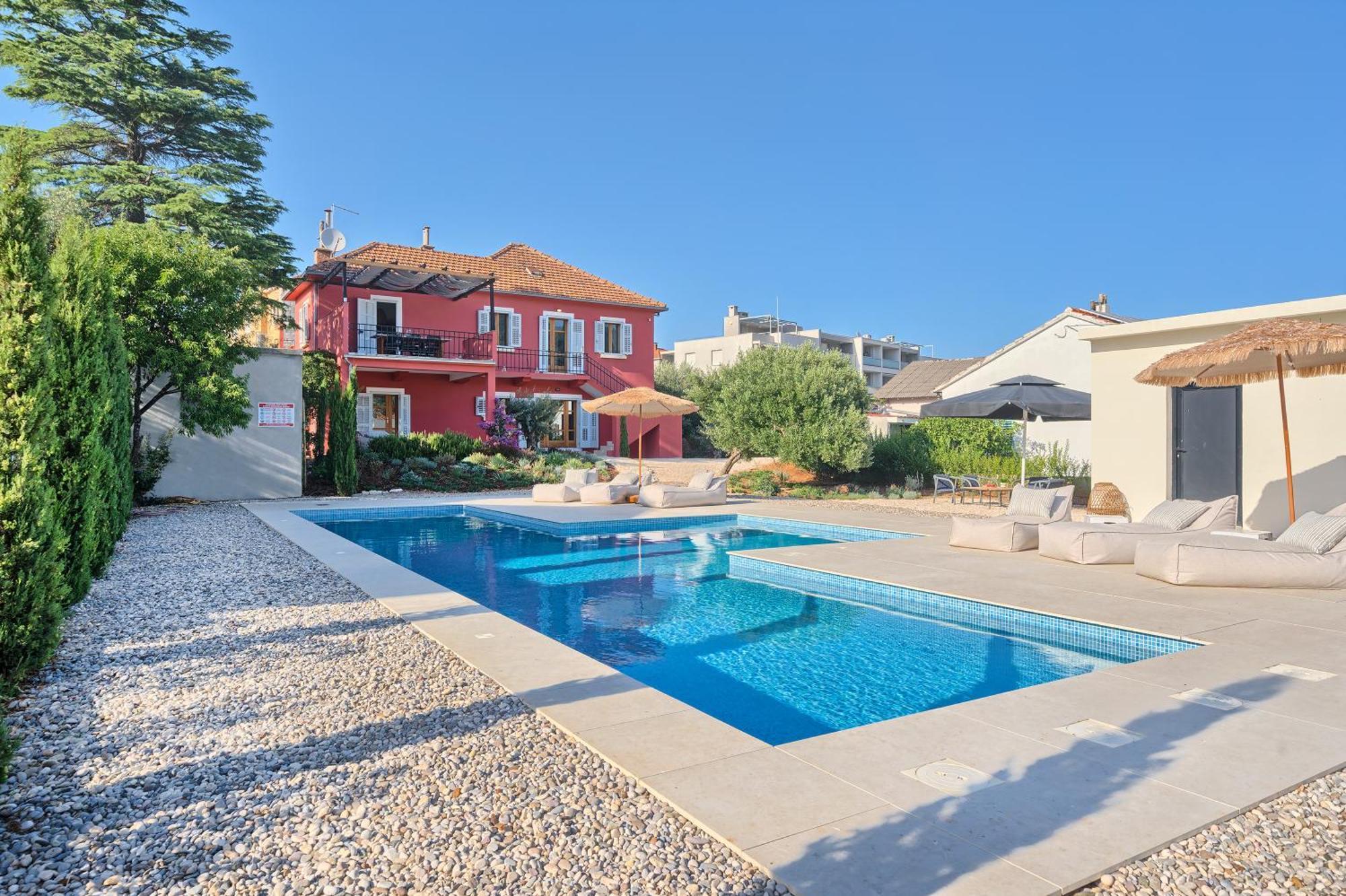 Hvar Luxury Villa And Pool With View In Heart Of Stari Grad Stari Grad  Exteriér fotografie