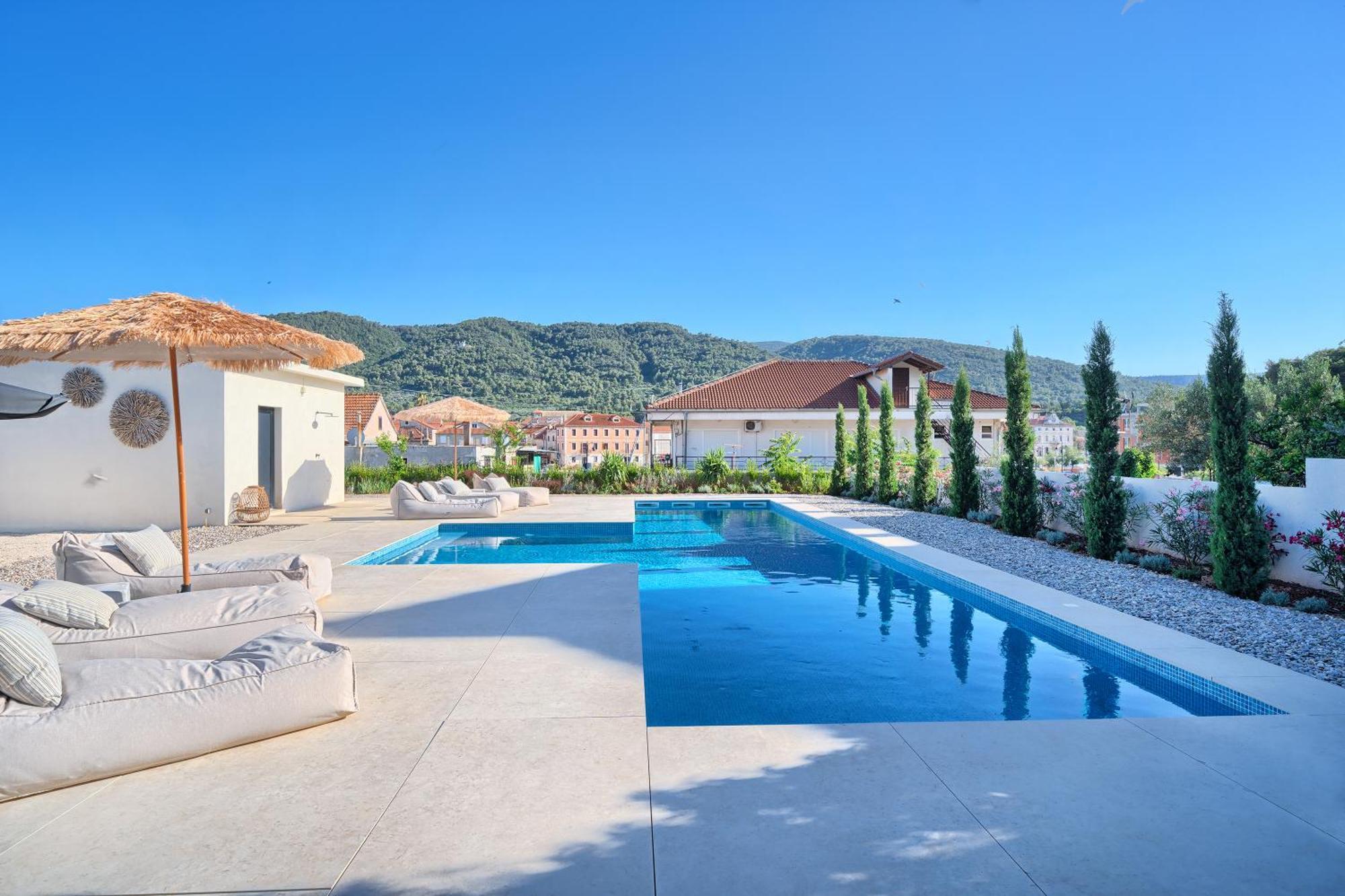 Hvar Luxury Villa And Pool With View In Heart Of Stari Grad Stari Grad  Exteriér fotografie