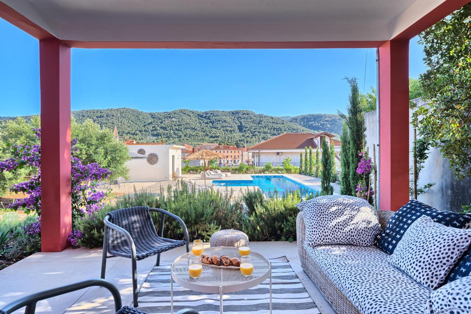 Hvar Luxury Villa And Pool With View In Heart Of Stari Grad Stari Grad  Exteriér fotografie
